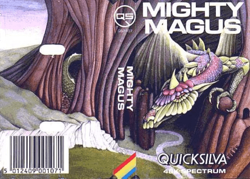 Mighty Magus box art for ZX Spectrum